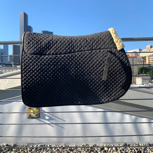 Schneider’s Dura-Tech Quilted Saddle Pad With Half-Back Synthetic Fleece Padding - Picture 10 of 10